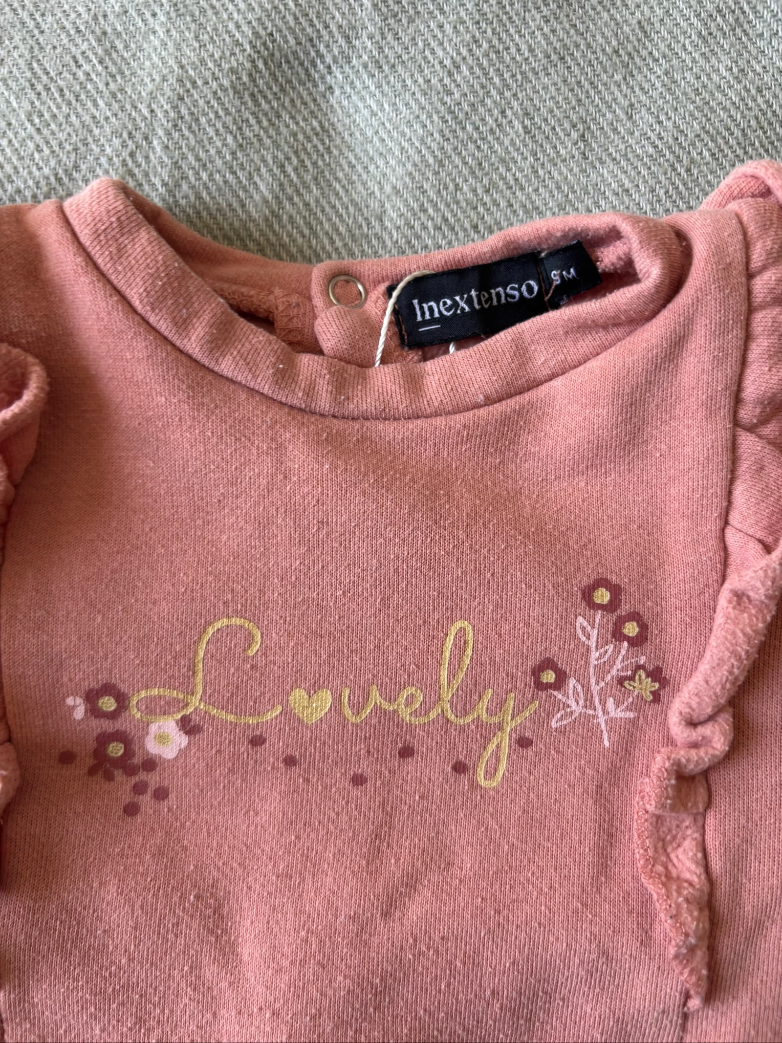 169/ Lovely One-Piece Pajamas - In Extenso - 9 Months – photo 3